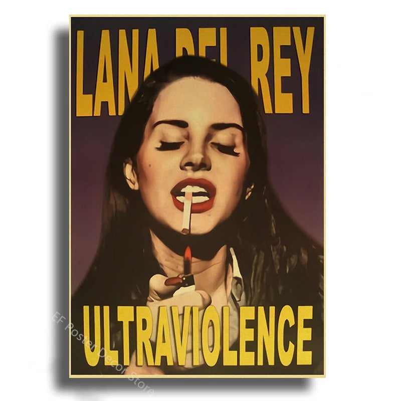 Music Album Aesthetic Wall Art Poster
