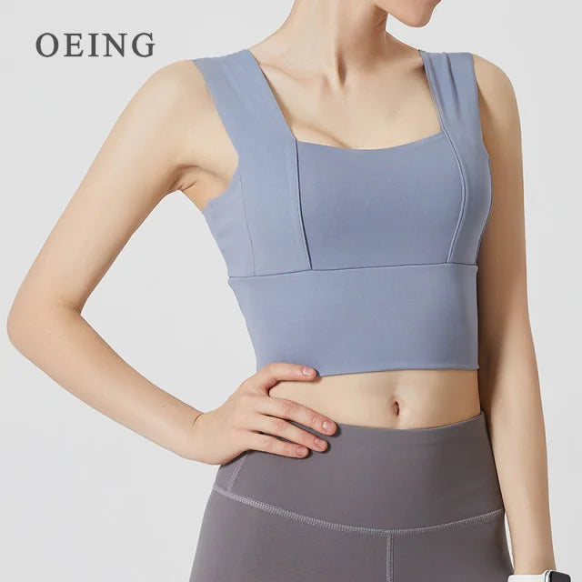 Women's Sleeveless Workout Crop Top