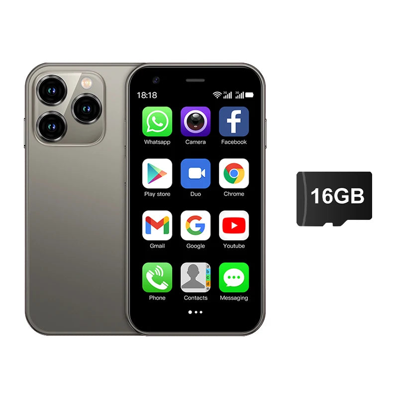 SERVO 15SE Mini Smartphone 3G WCDMA Android System WiFi Hotspot Play