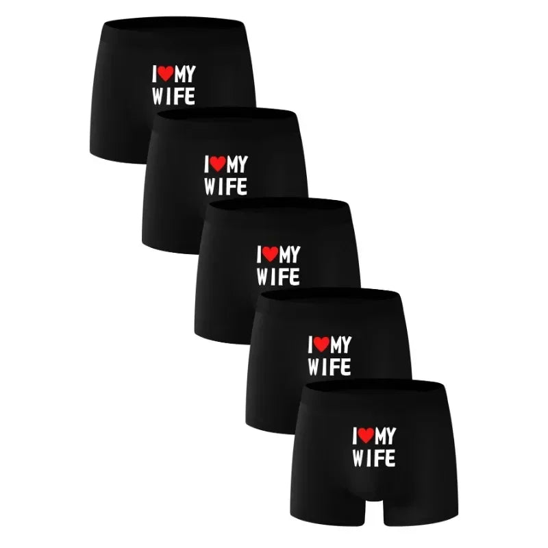 Men's 'I Love My Wife' Boxer Shorts