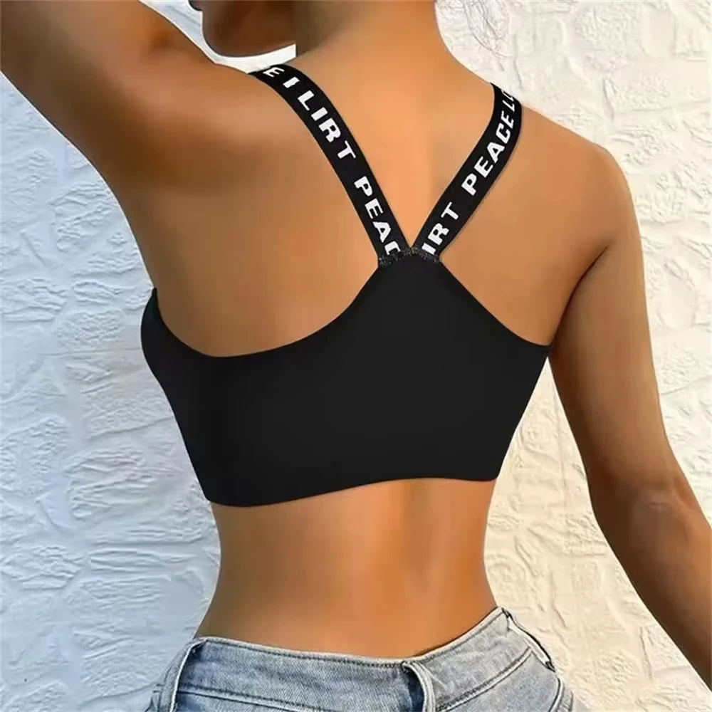 Women's Sleeveless Workout Crop Top