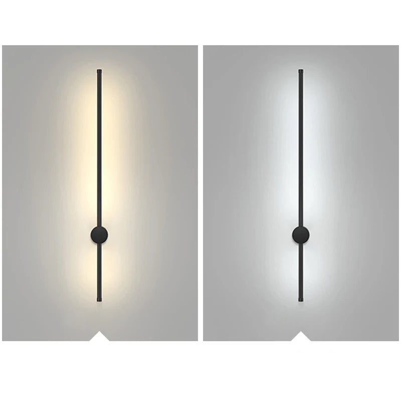 350° Rotatable LED Wall Lamps for TV Background Aluminum Hardwired LED Wall Lights Corridor Wall Sconce for Bedroom Living Room
