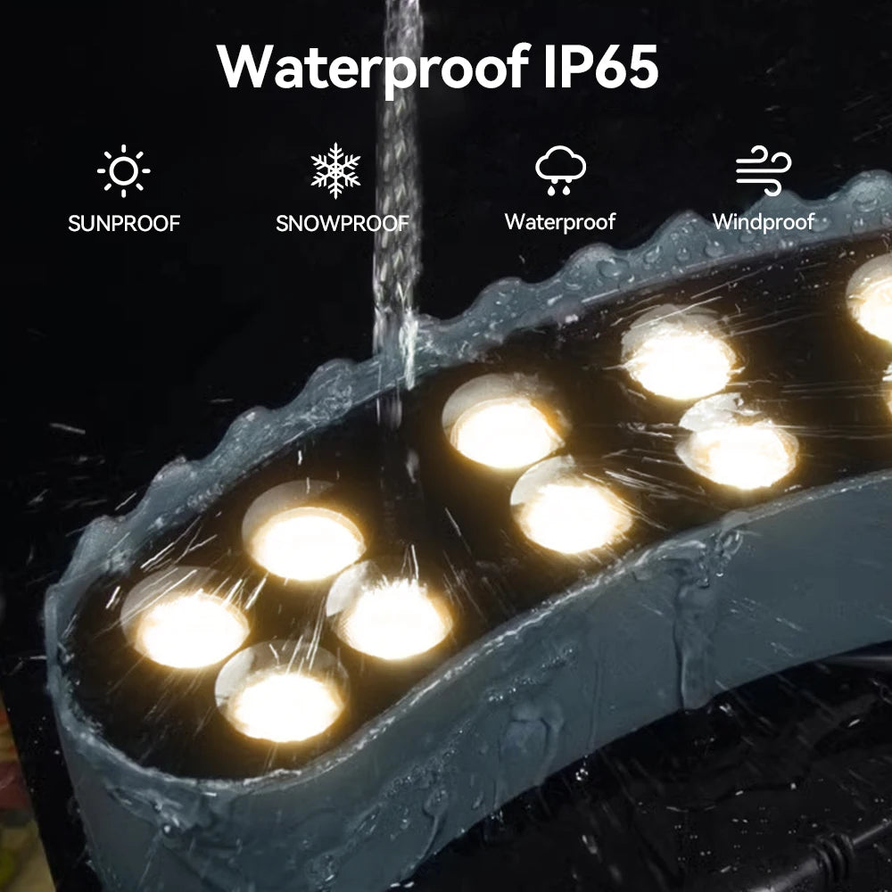 1/5 Packs LED Lawn Spotlight Tree Hugging Light 220V Outdoor IP65 Landscape Decor Light Garden Path Courtyard Sidewalk Patio