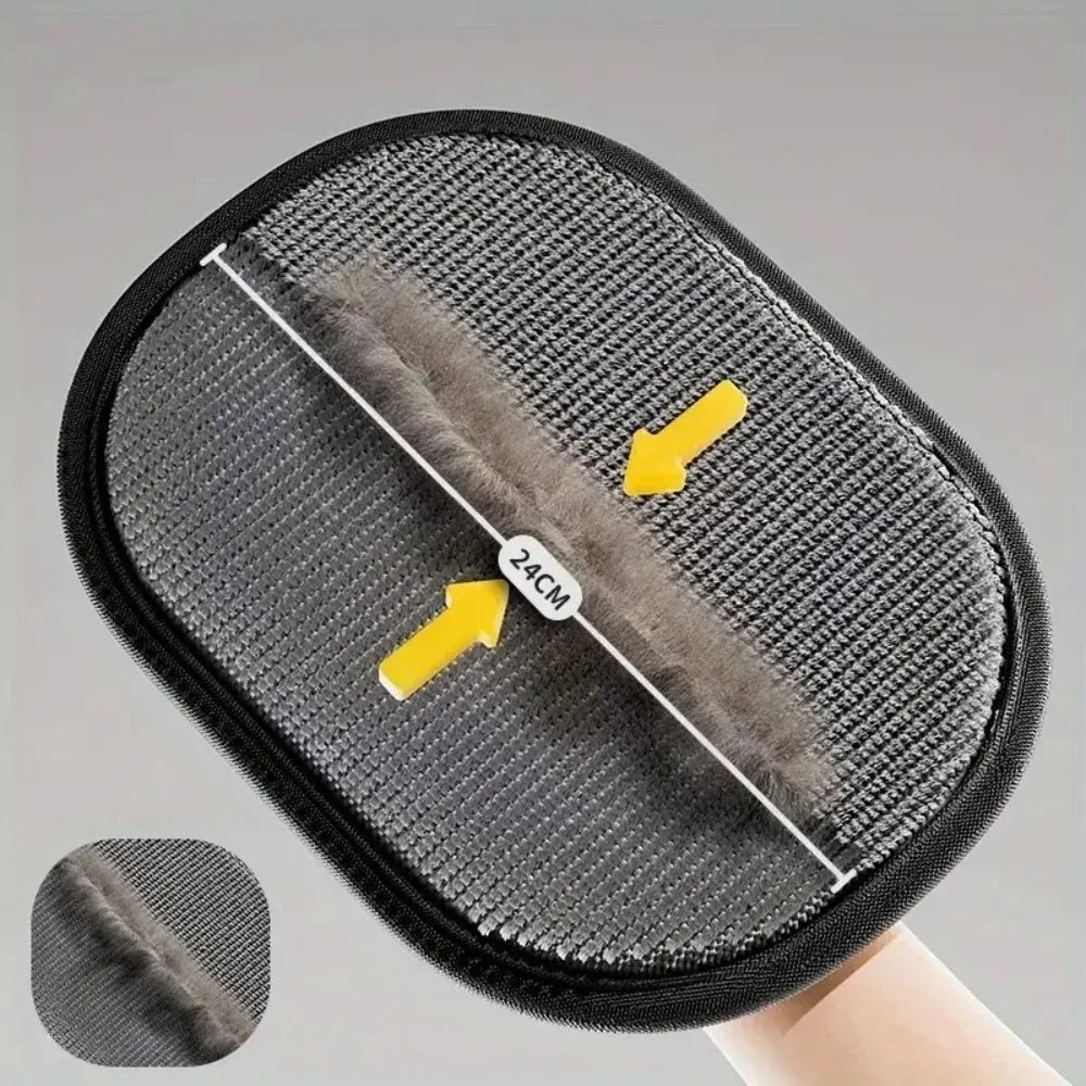 1/2PCS Reusable Lint Remover Brushes Static Electricity Glove, Pet Hair
