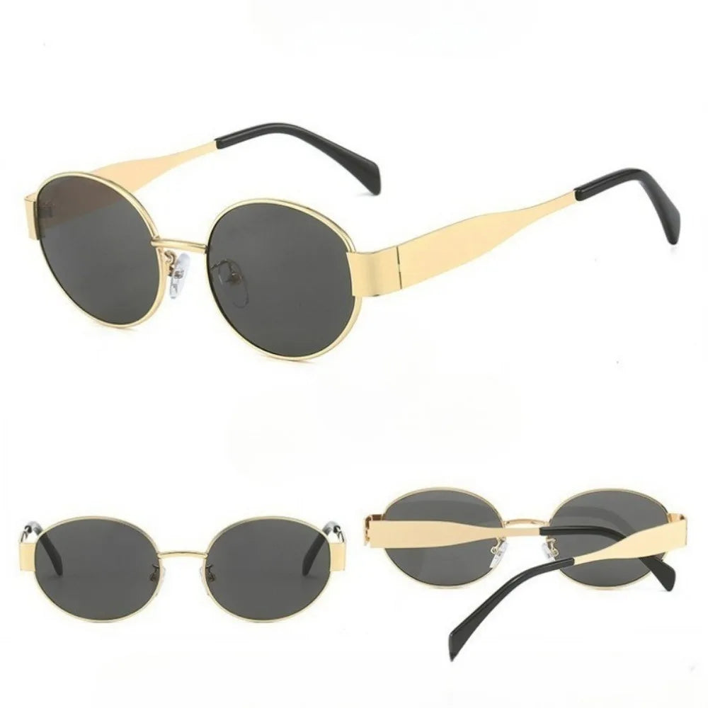 Retro Oval Sunglasses