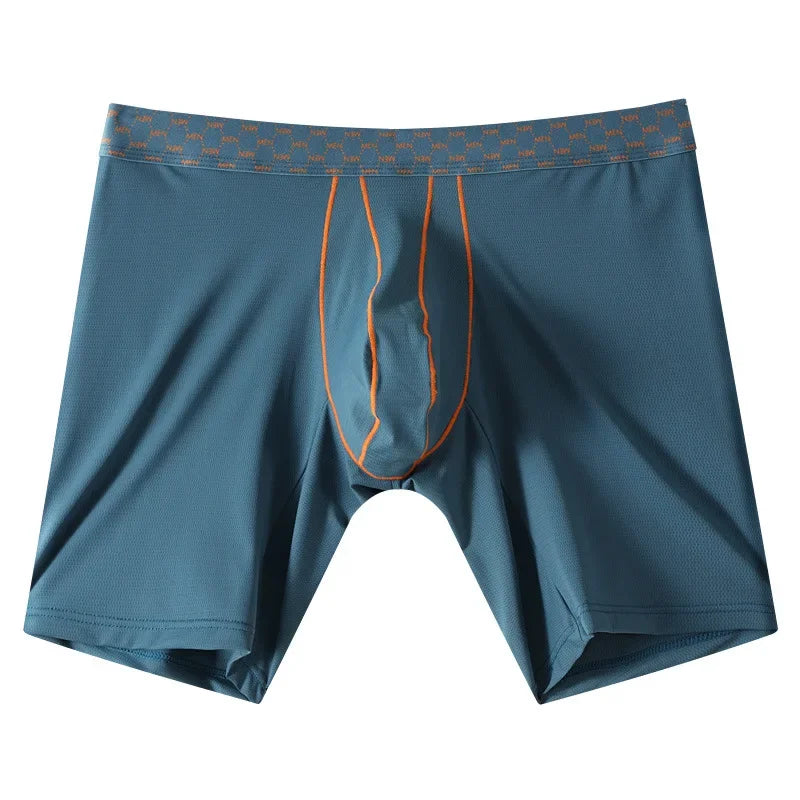 Men's Silky Mid-Rise Boxer Briefs