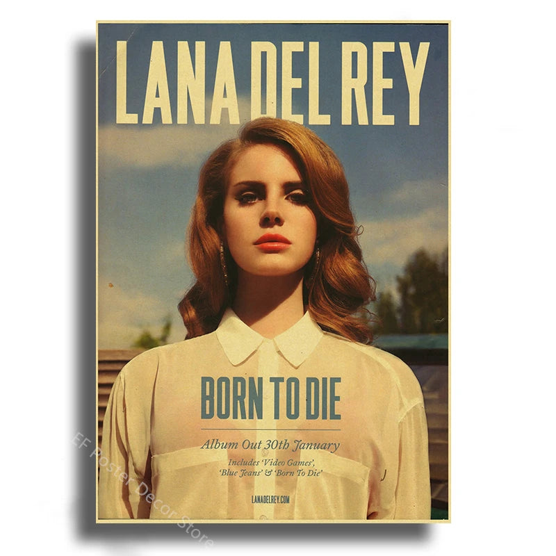 Music Album Aesthetic Wall Art Poster