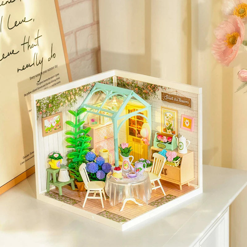 Rolife DIY Miniature Dollhouse Kit With Accessories Model Supply Store
