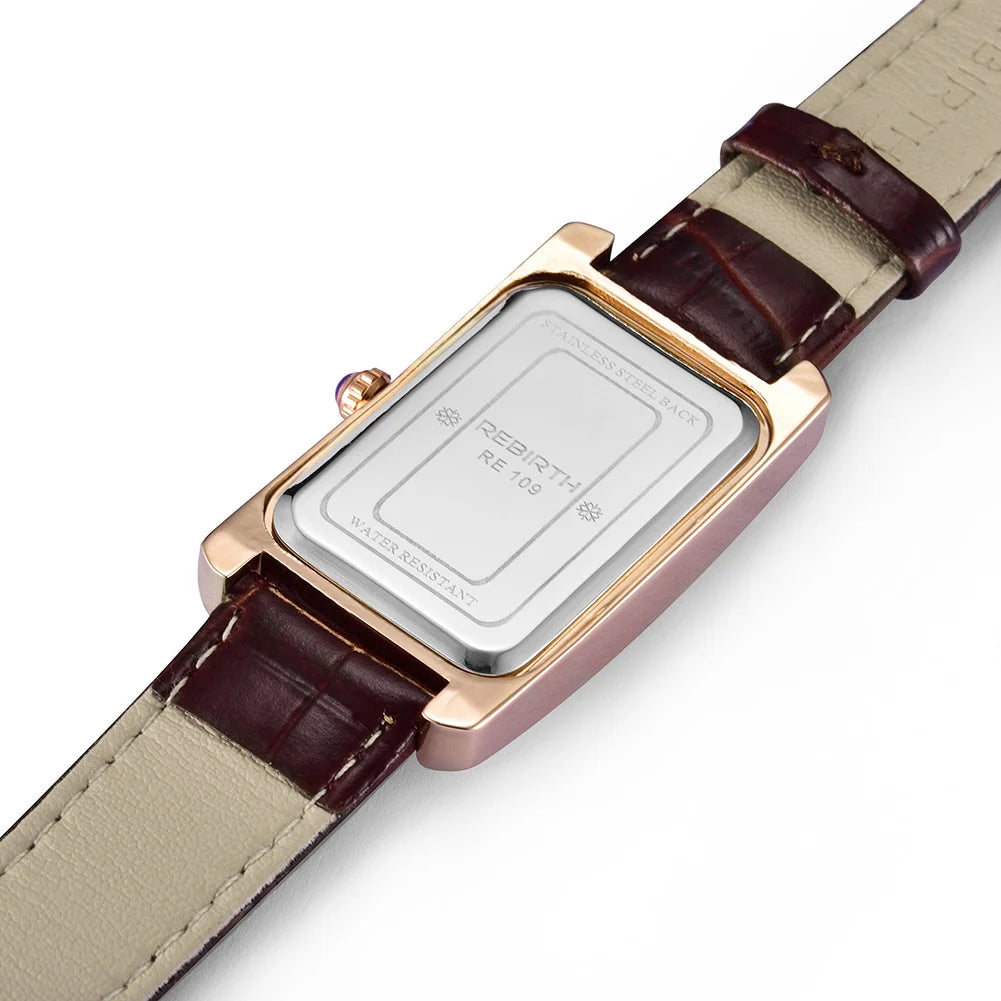 Women's Watch Men Casual Watch Independent Small Seconds Dial Wrist Watch with Leather Strap Elegant Man Watch Luxury Watch