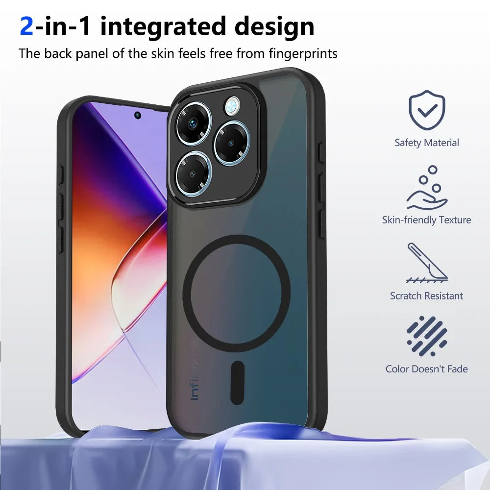 Magnetic Protective Case for Infinix Smart Series