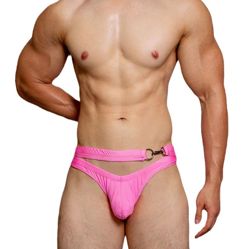 Double-Layer Swim Briefs