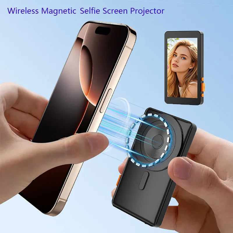 Smartphone Magnetic Monitor Screen Wireless Phone Screen Projector Phone