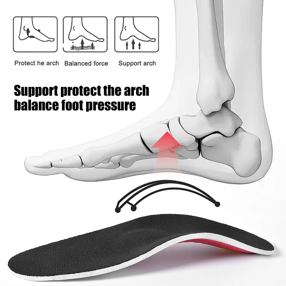 Arch-Support Shoe Insoles