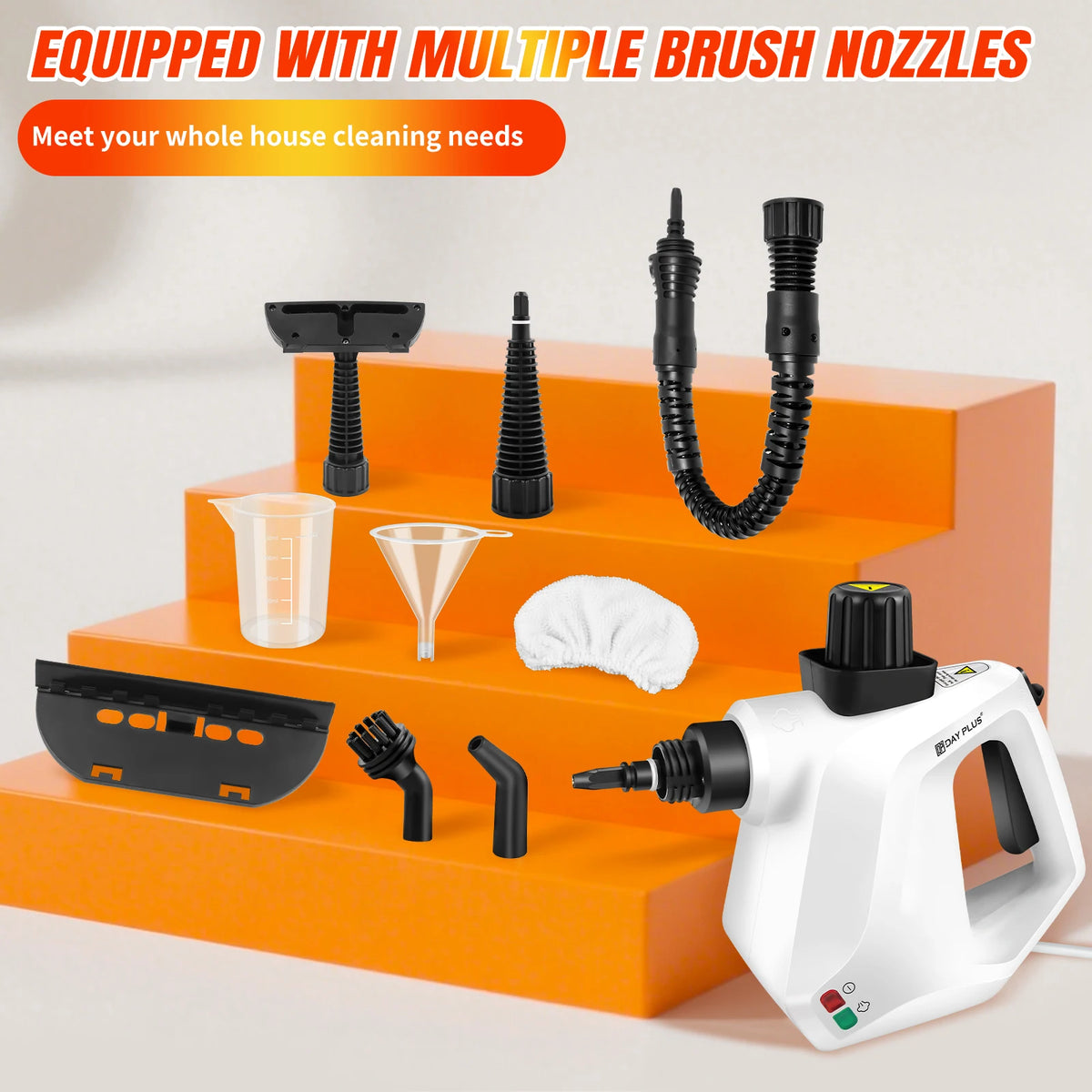 Steam Cleaner Handheld,400ML Multifunctional Hand Held Steam Cleaner