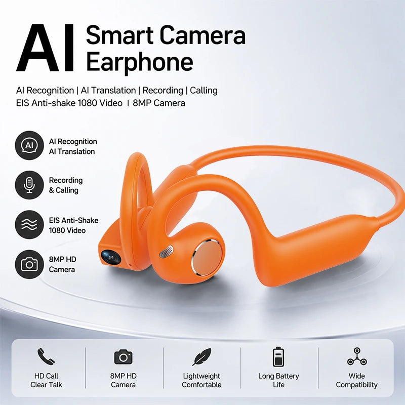 Smart Earphones Dynamic Sound Effects Music Bluetooth HD Calls 800W