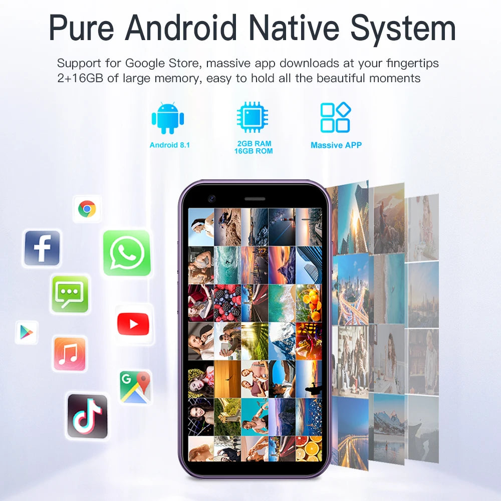 SERVO 15SE Mini Smartphone 3G WCDMA Android System WiFi Hotspot Play