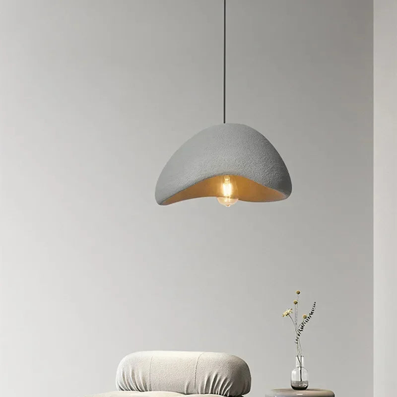 Minimalism Wabi Sabi LED Pendant Lamps For Living Dining Room Restaurant Loft Decor Hanging Chandelier Art Suspension Luminaire