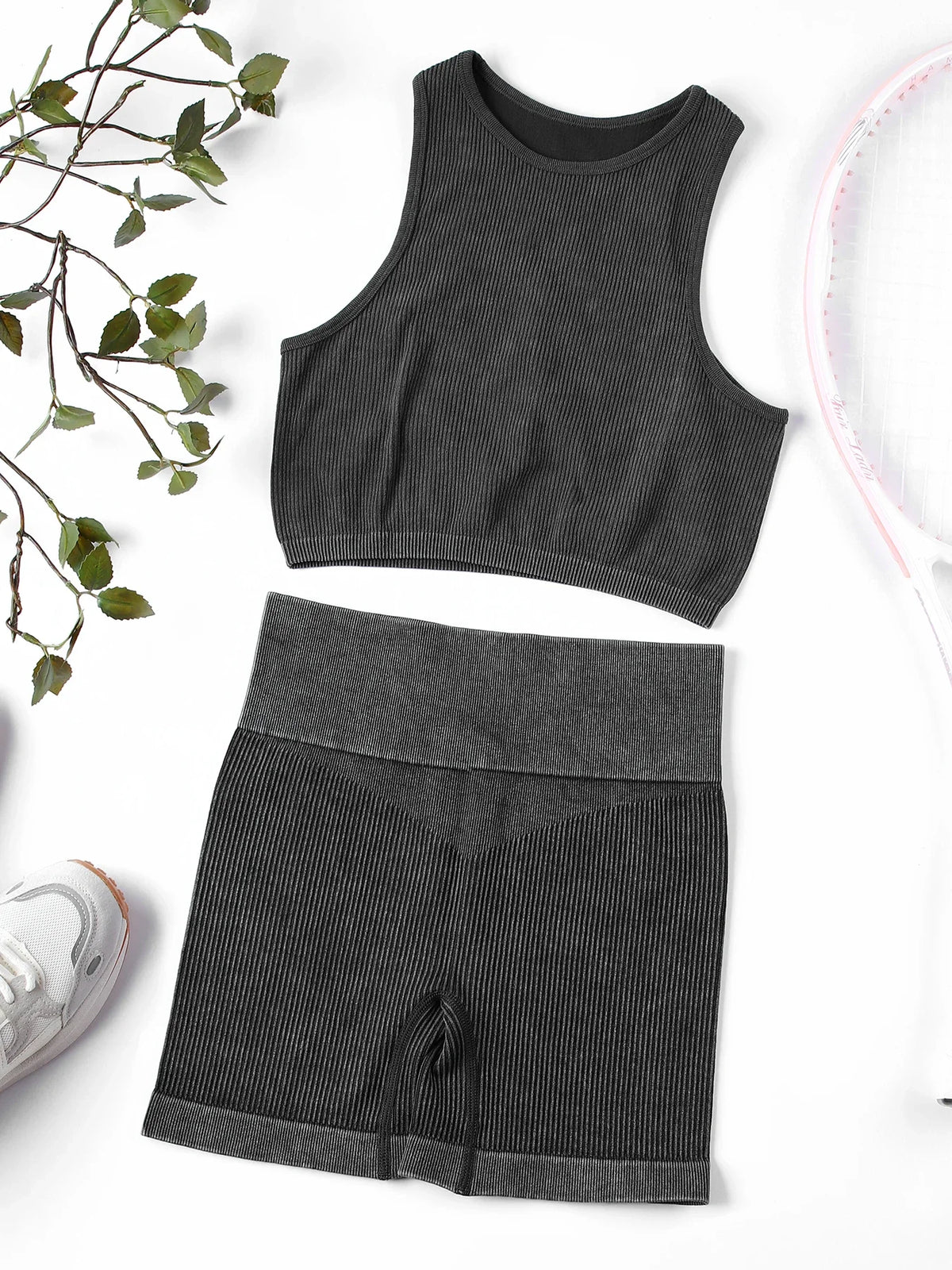 Women's Sleeveless Workout Crop Top