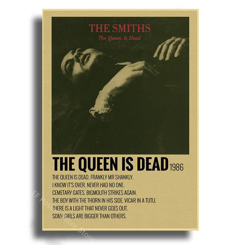 Music Album Aesthetic Wall Art Poster