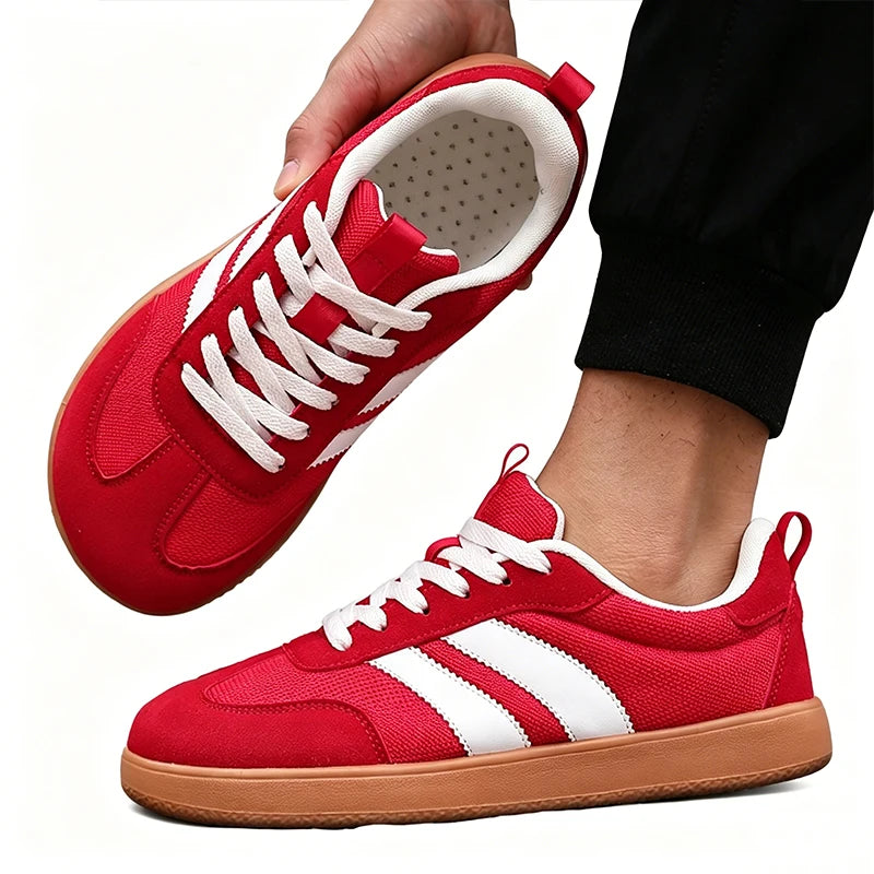 Wide-Toe Minimalist Walking Shoes