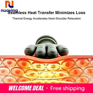 Portable Neck Shoulder Back Kneading Massage Shawl Wireless Body Relaxation Massager for Home Office Car Travel Use