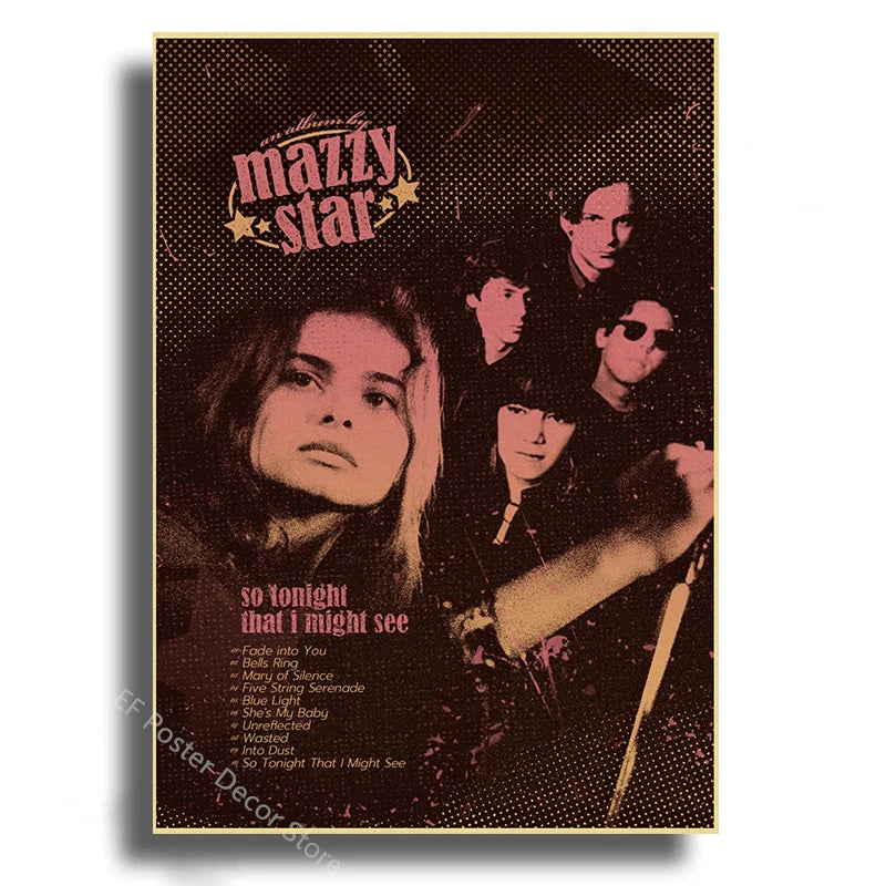 Music Album Aesthetic Wall Art Poster