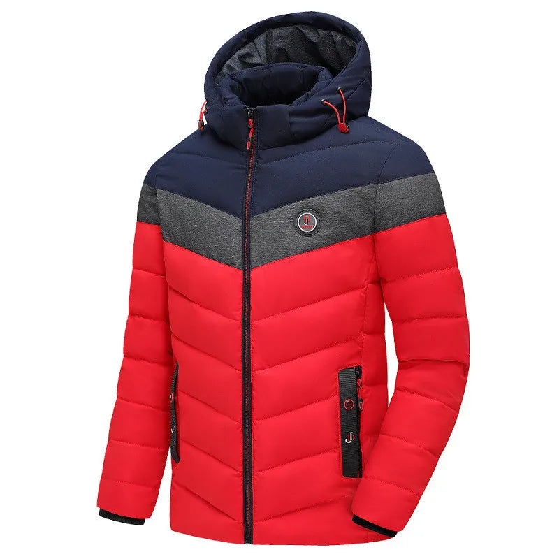 Men's Fashion Windbreaker Winter Parka Male Jacket Overcoat Autumn Coat Windproof Streetwear Casual Warm Hombre New Outdoors
