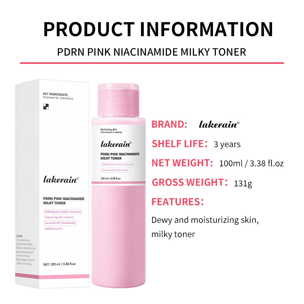 PDRN Pink Niacinamide Milky Toner