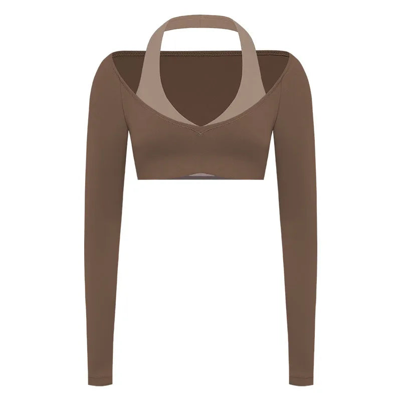 Women's Sleeveless Workout Crop Top