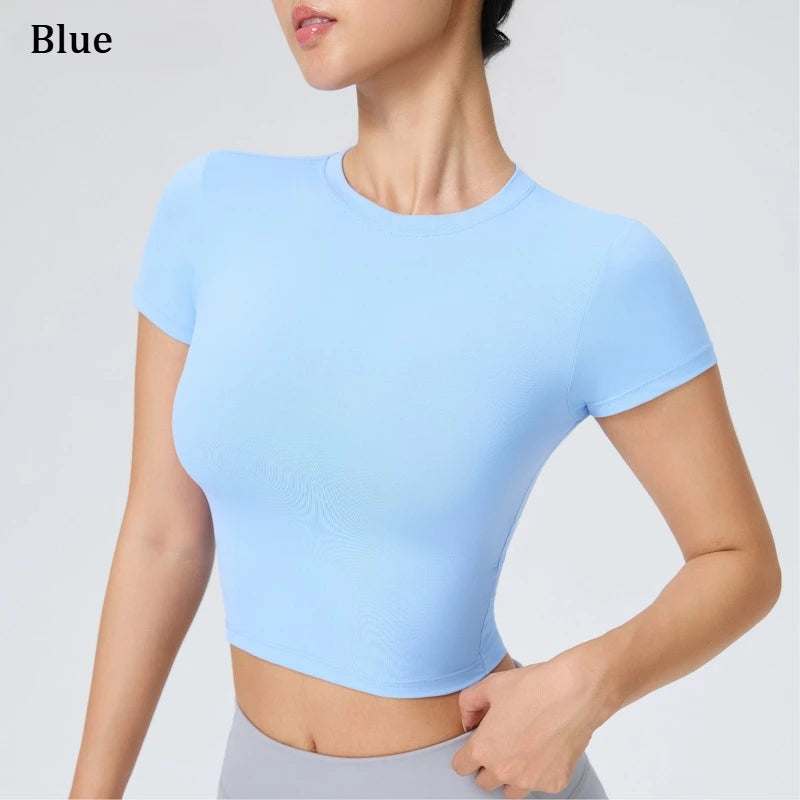 Women's Sleeveless Workout Crop Top