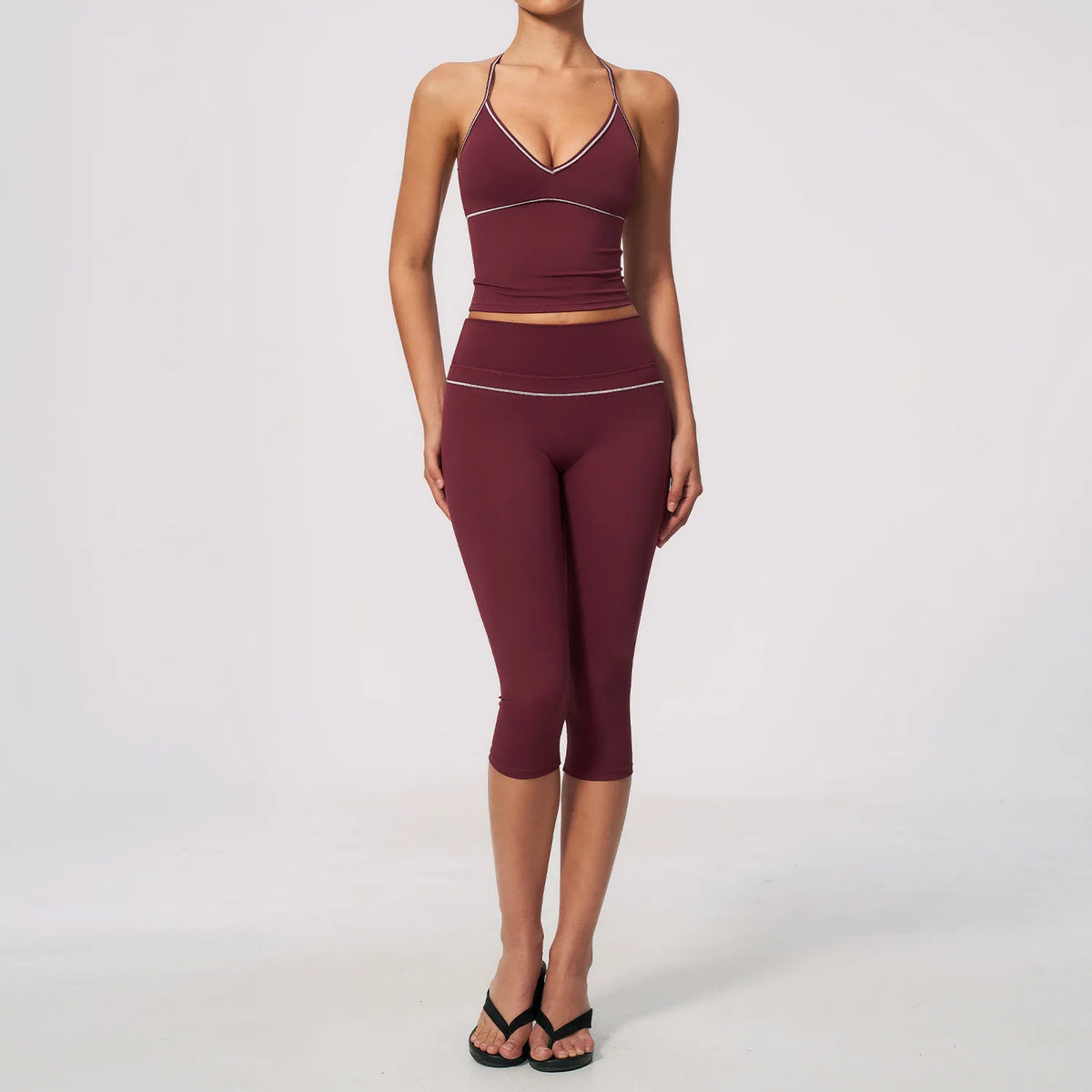 Women's Sleeveless Workout Crop Top