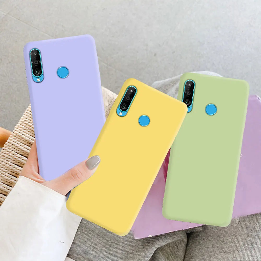 Liquid Silicone Case for Huawei P & Y Series