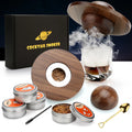 Glass Top Smoker Cocktail Smoker Kit With 4PCS Wood Chips Bartender