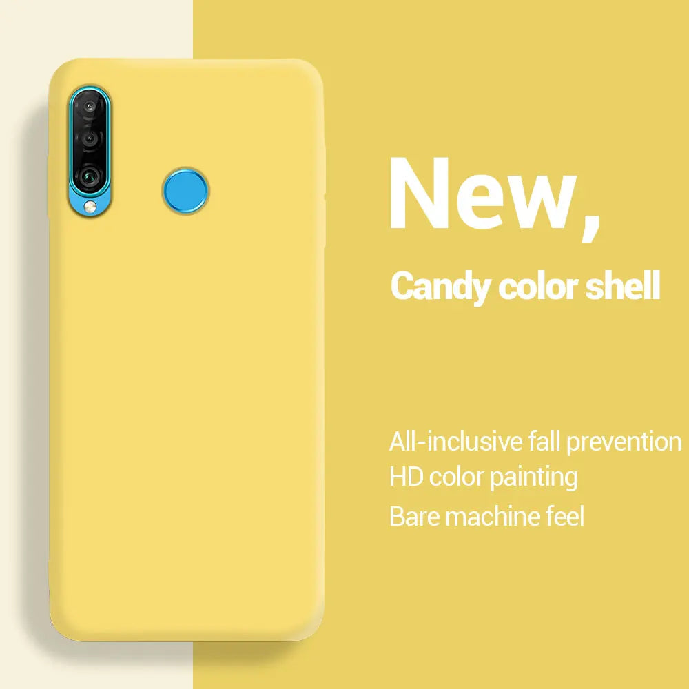 Liquid Silicone Case for Huawei P & Y Series