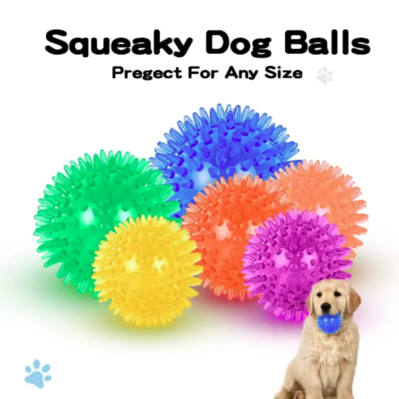 Pet Toy Ball For Cats And Dogs - Sounding Tooth Cleaning Chew Ball