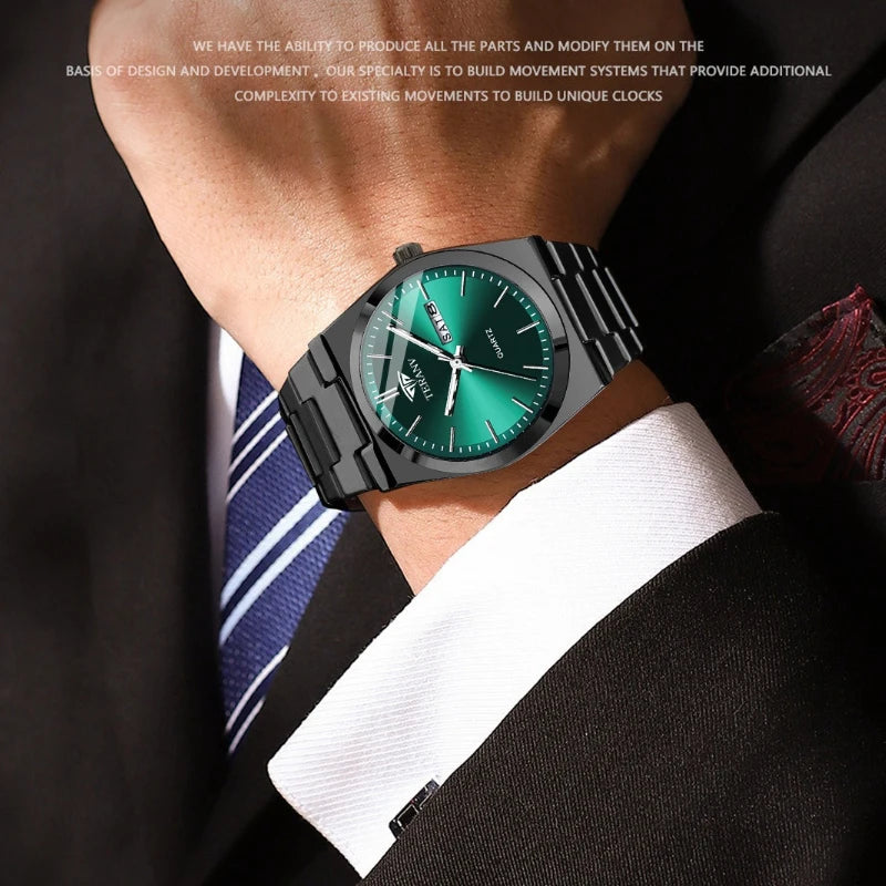 Men's Watch, Fashion Casual Ultra-thin Luminous Quartz Watch