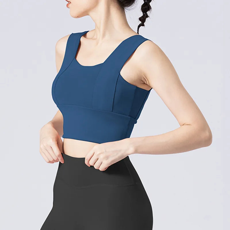 Women's Sleeveless Workout Crop Top