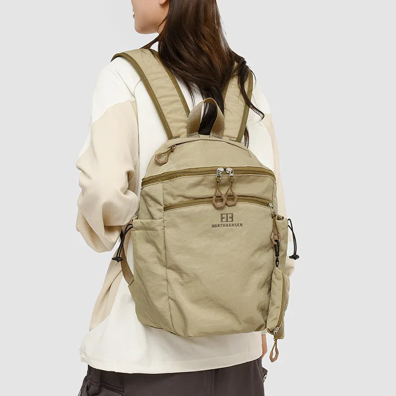 Simple Backpack, Outdoor Sports Bag, Hiking Bag, Stylish and Versatile Casual Bag, Large-Capacity Student School Bag