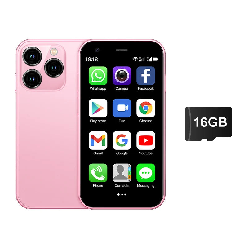 SERVO 15SE Mini Smartphone 3G WCDMA Android System WiFi Hotspot Play