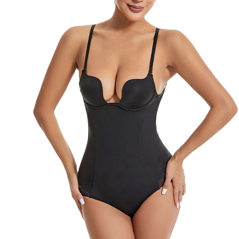Deep-V Sculpting Bodysuit