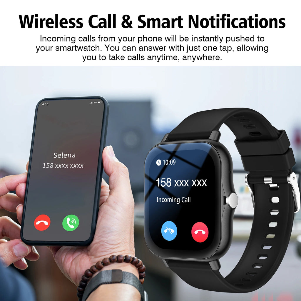 Bluetooth Calling Smart Watch with Sports Modes
