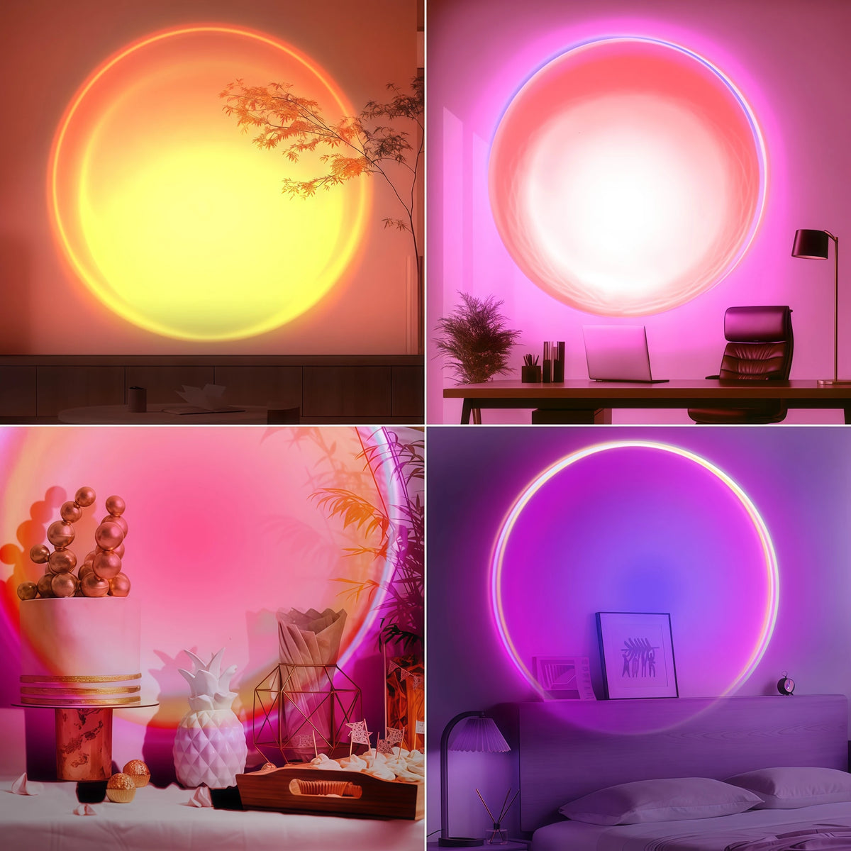 16-Colour Sunset Projection Lamp