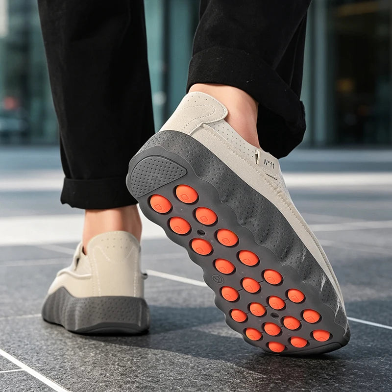 Outdoor Walking Jogging Sneakers Casual Shoes Autumn Men Chunky Platform