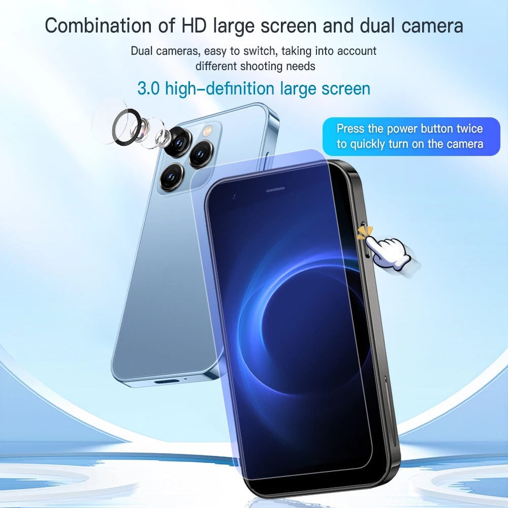 SERVO 15SE Mini Smartphone 3G WCDMA Android System WiFi Hotspot Play
