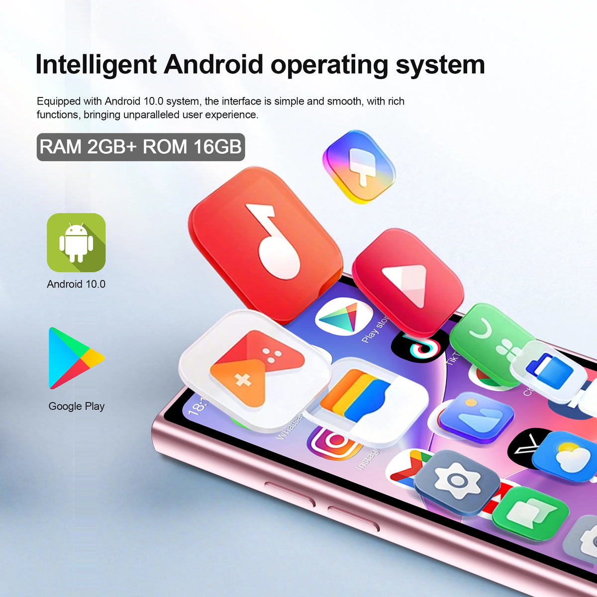 SERVO S27 Mini Android Smartphone – 2GB/16GB
