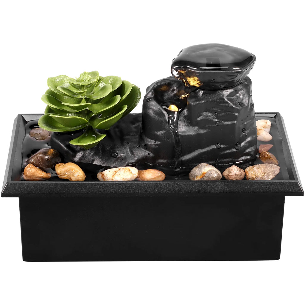 Desktop Waterfall Decoration Creative Flowing Water Ornaments Small