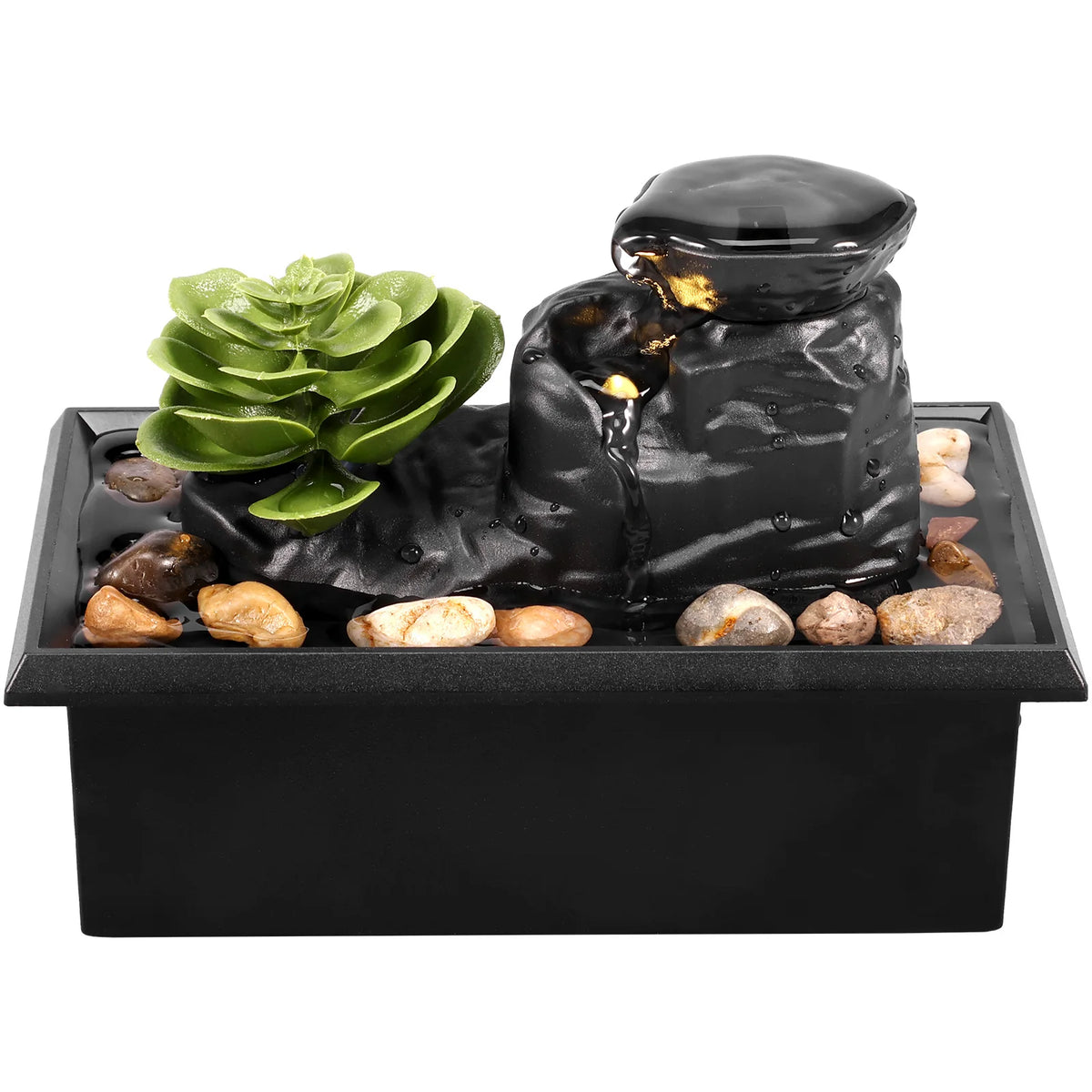 Desktop Waterfall Decoration Creative Flowing Water Ornaments Small