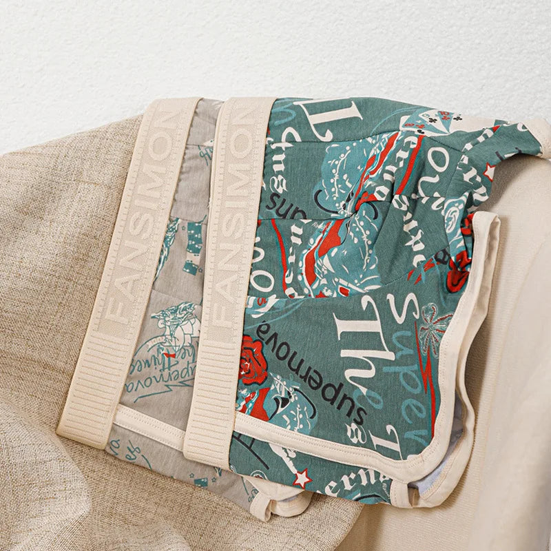 Retro Cotton Boxer Shorts