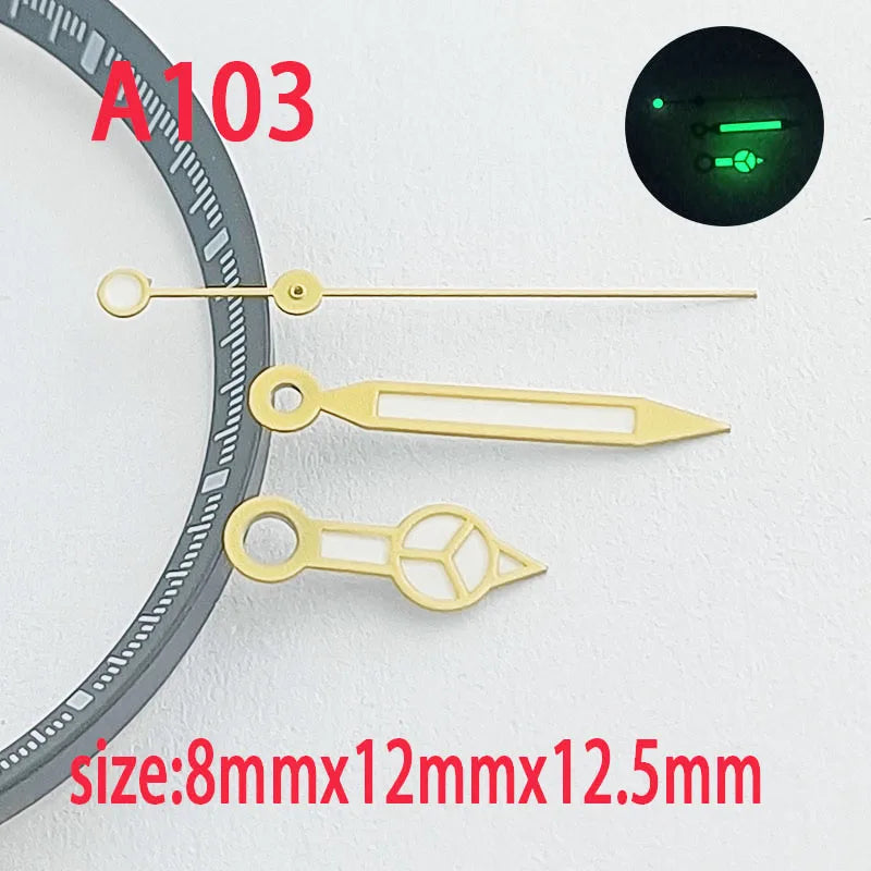 The Hands of the Men's Watch Are Made of Green Luminous Material and Are Equipped with an NH35/NH36 Automatic Mechanical Mechani