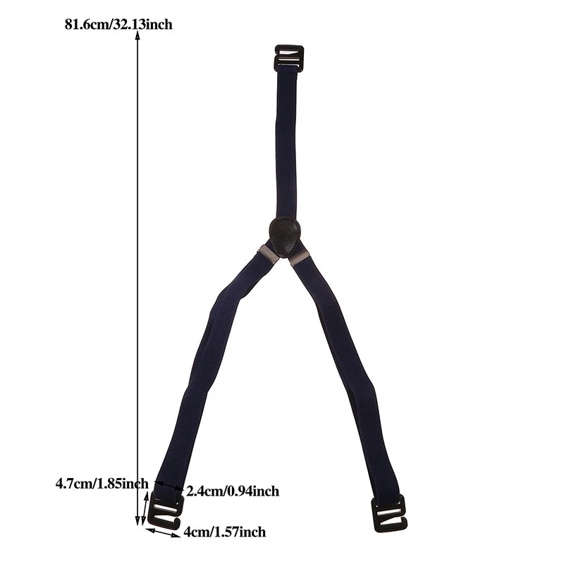 Men's Suspenders New Creative 3 Hooks Man Pants Casual Mens Trouser Fashion Adjustable Brace